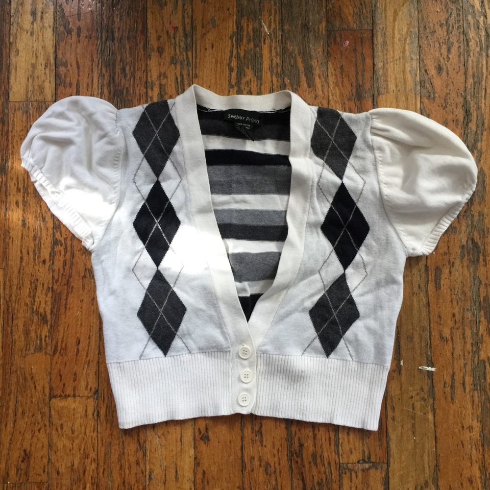 Preppy crop top